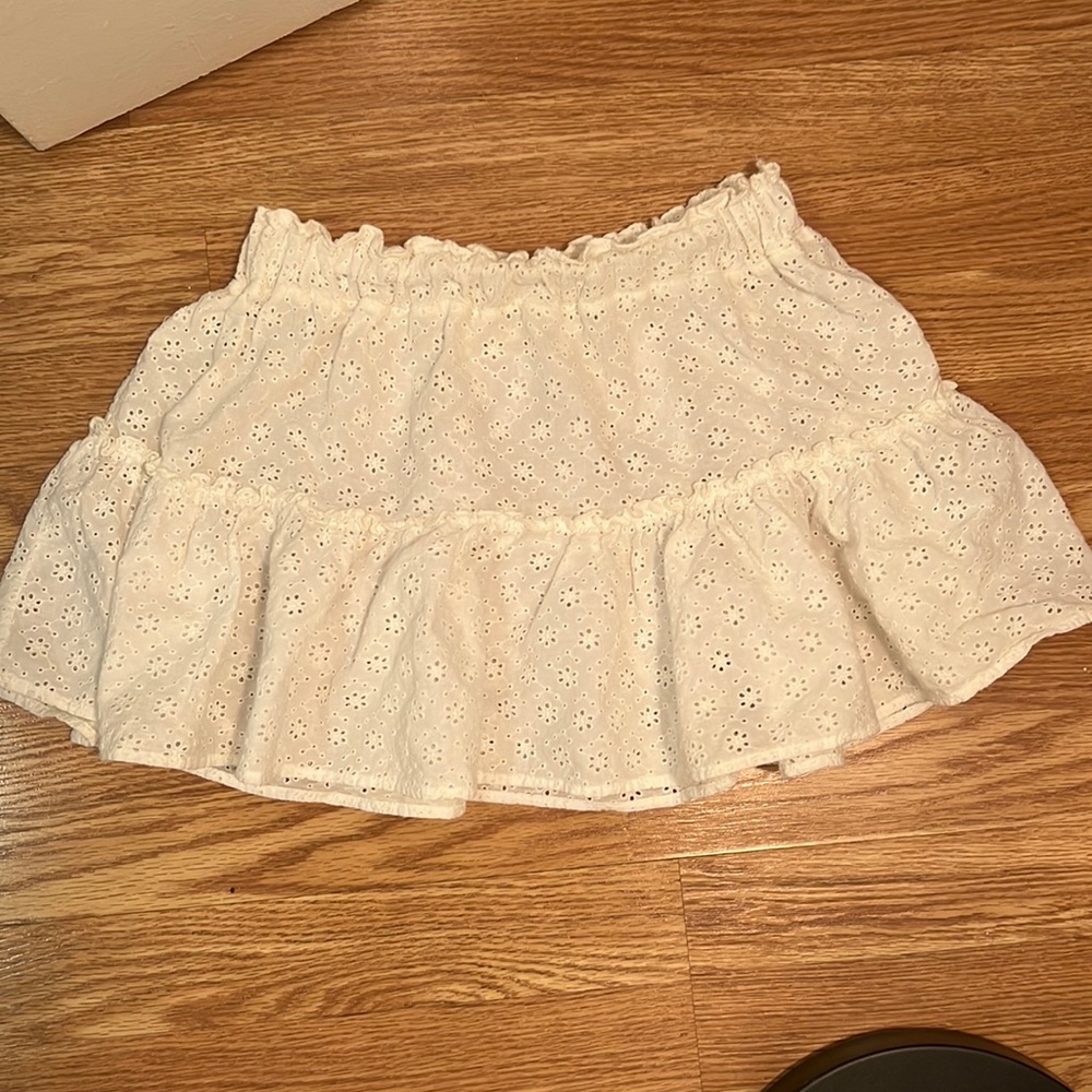 EBERJEY WHITE SKIRT